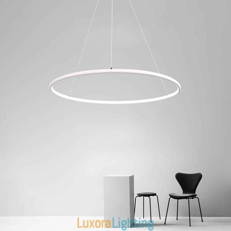 Designer Touch Decorative Modern Pendant Light Circle Lamp 60cm 80cm