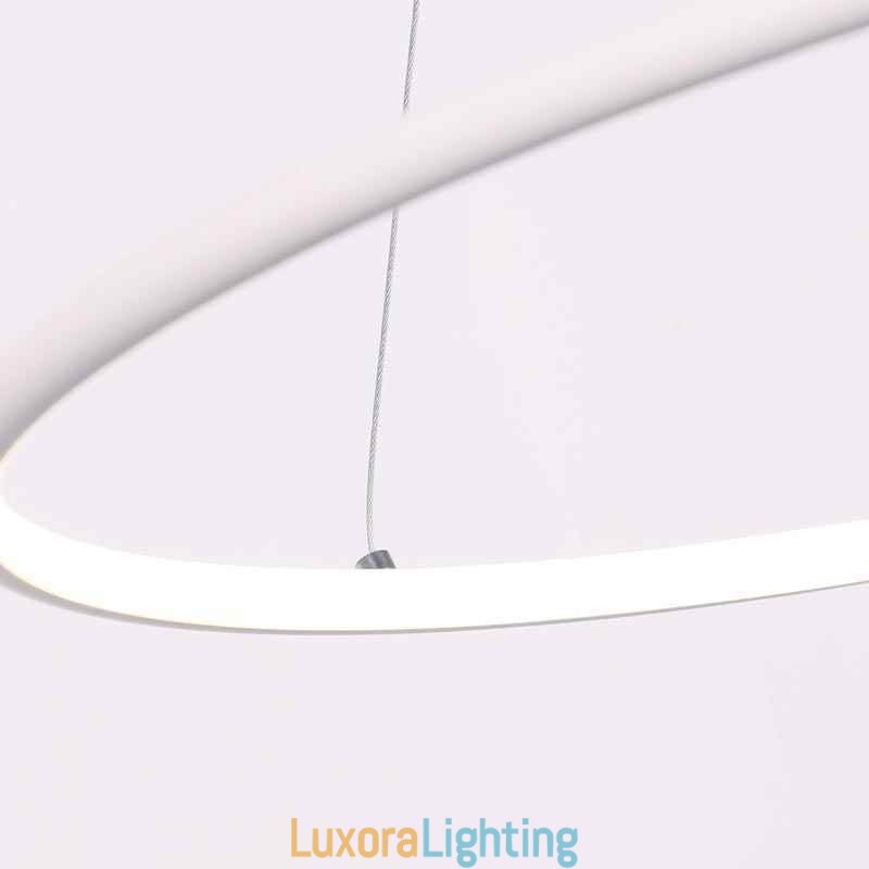 Designer Touch Decorative Modern Pendant Light Circle Lamp 60cm 80cm