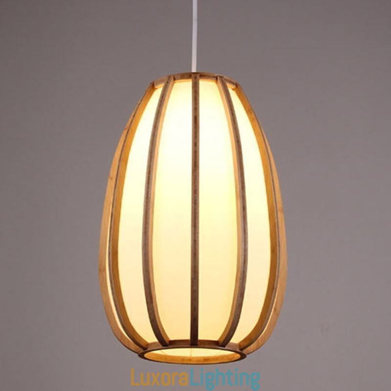 Designer Touch Decorative Visual Comfort Bamboo Pendant Light