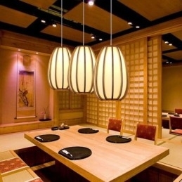Designer Touch Decorative Visual Comfort Bamboo Pendant Light