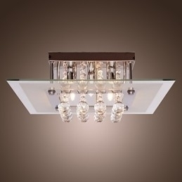 Designer Touch Decorative Ceiling Light Modern Crystal Living 5 Lights