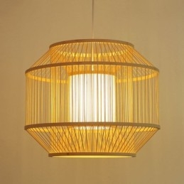 Designer Touch Decorative Lantern Bamboo Pendant Light Creative Japanese Pendant Light
