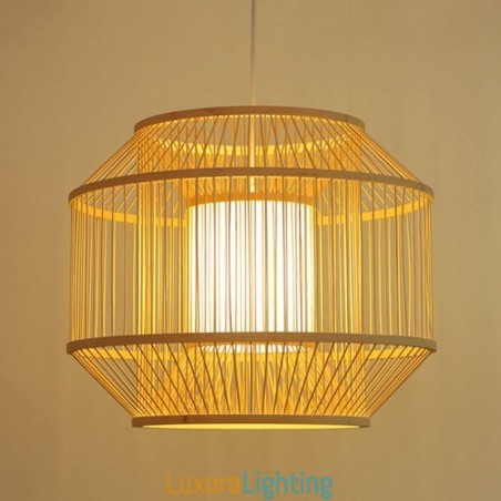 Designer Touch Decorative Lantern Bamboo Pendant Light Creative Japanese Pendant Light