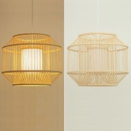 Designer Touch Decorative Lantern Bamboo Pendant Light Creative Japanese Pendant Light
