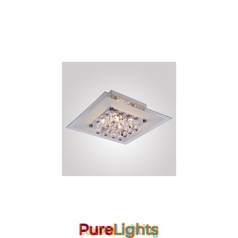 Designer Touch Decorative Ceiling Light Modern Crystal Living 5 Lights