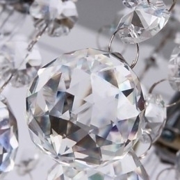 Designer Touch Decorative Ceiling Light Modern Crystal Living 5 Lights