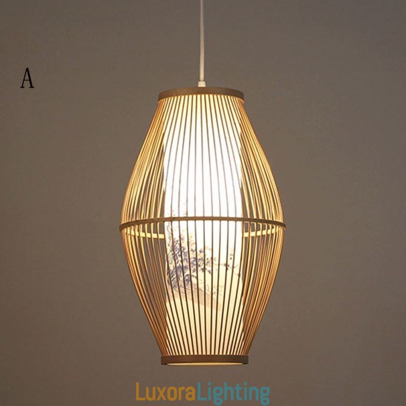 Designer Touch Decorative Classical Handmade Bamboo Pendant Light