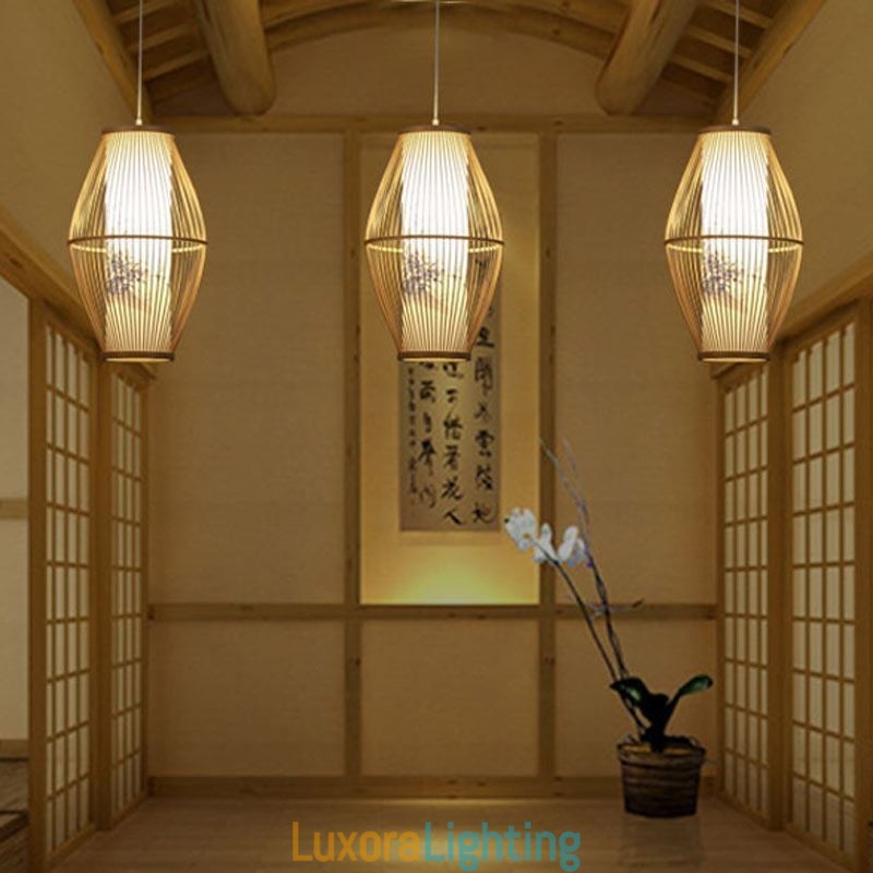 Designer Touch Decorative Classical Handmade Bamboo Pendant Light