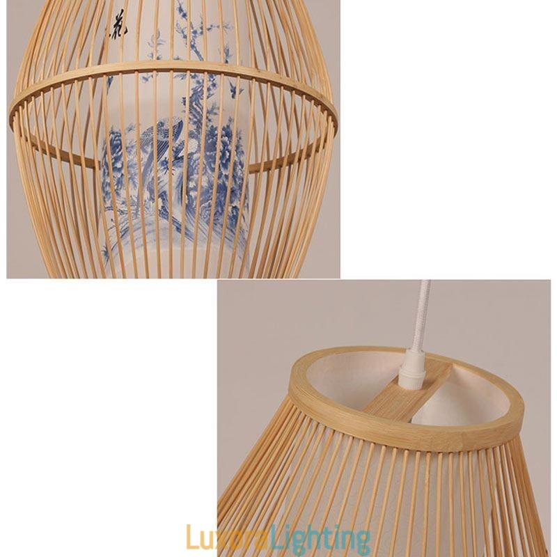 Designer Touch Decorative Classical Handmade Bamboo Pendant Light