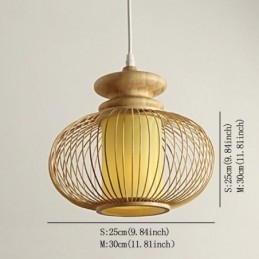 Designer Touch Decorative Nordic Exquisite Bamboo Pendant Light