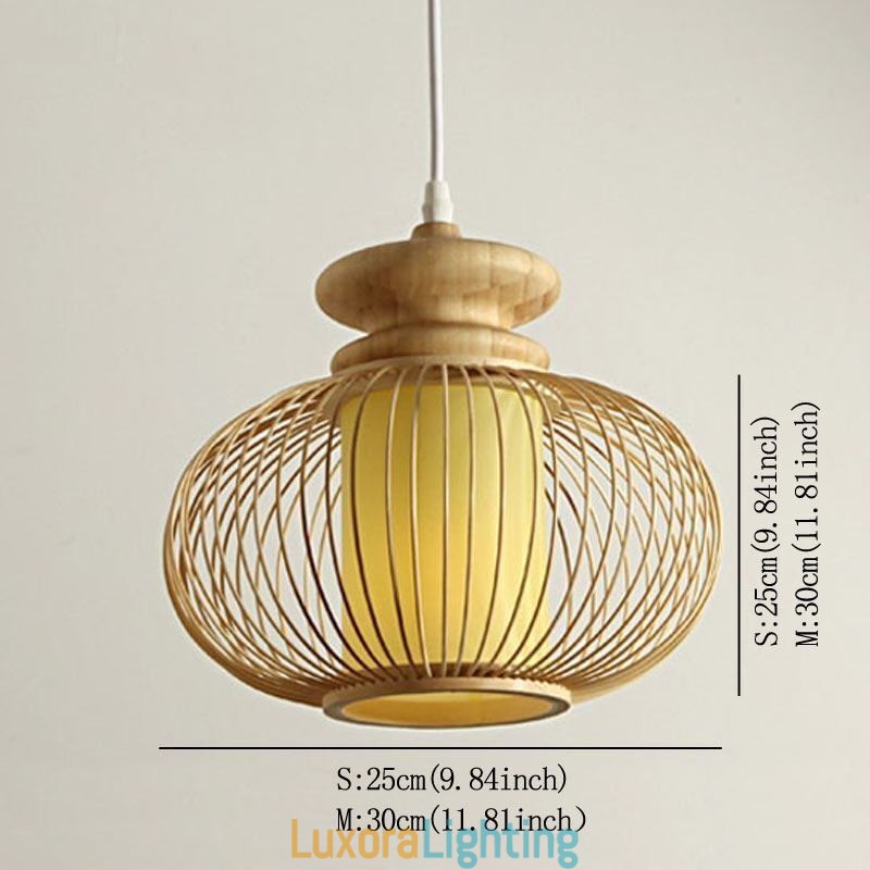Designer Touch Decorative Nordic Exquisite Bamboo Pendant Light