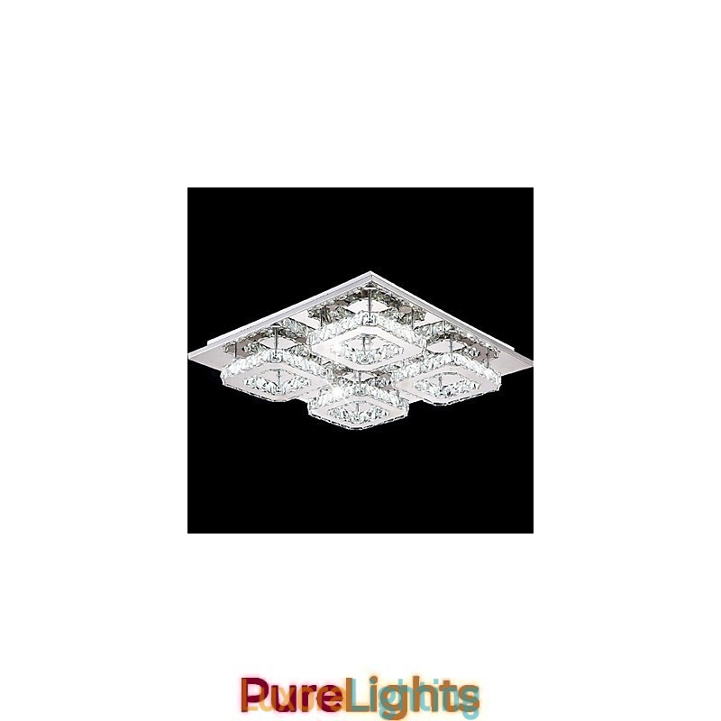 Designer Touch Decorative Modern Contemporary Electroplated Metal Flush Mount