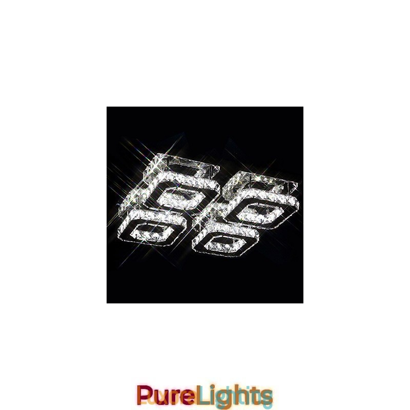 Designer Touch Decorative Modern Contemporary Electroplated Metal Flush Mount