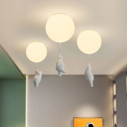 Designer Touch Decorative Nordic Ballon Ceiling Light Acrylic Pendant Light Kids Children