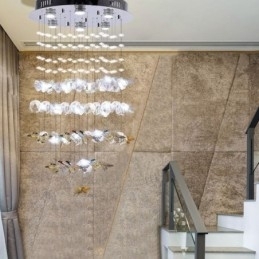 Designer Touch Decorative Nordic Pendant Light Creative Butterfly Glass Pendant Light