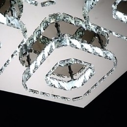 Designer Touch Decorative Modern Contemporary Electroplated Metal Flush Mount