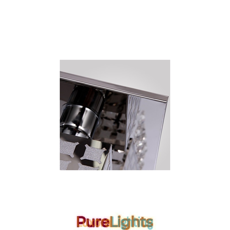 Designer Touch Decorative Chandelier Modern Crystal Stainless Living 4 Lights