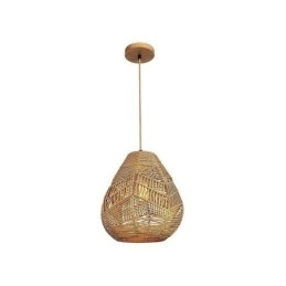 Designer Touch Decorative Nordic Retro Ceiling Light Natural Paper Rope Handwoven Lampshade