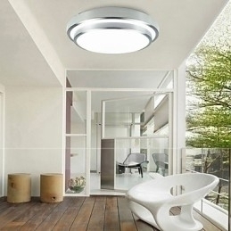 Designer Touch Decorative Flush Mount Lights Light Round Simple Modern Diameter 35CM