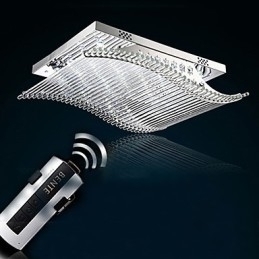 Designer Touch Decorative Modern Contemporary Glass Flush Mount