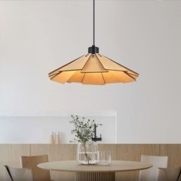 Designer Touch Decorative Pendant Light Creative Retro Wooden Ceiling Light
