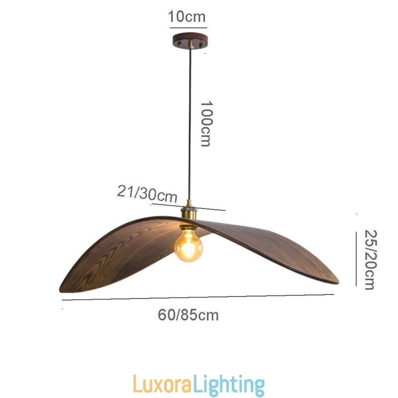 Designer Touch Decorative Solid Wood Pendant Light Creative Retro Ceiling Light