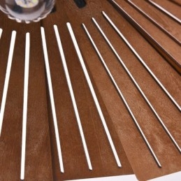 Designer Touch Decorative Retro Pendant Light Creative Wooden Ceiling Light