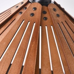 Designer Touch Decorative Retro Pendant Light Creative Wooden Ceiling Light