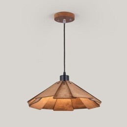 Designer Touch Decorative Retro Pendant Light Creative Wooden Ceiling Light