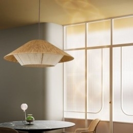 Designer Touch Decorative Hemp Rope Pendant Light Hand Woven Ceiling Light