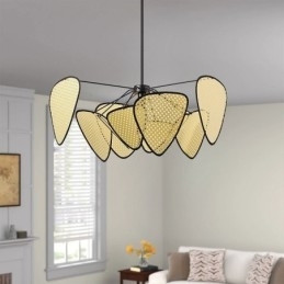 Designer Touch Decorative Pendant Light Natural Simple Hand Weaved Ceiling Lamp