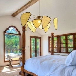 Designer Touch Decorative Pendant Light Natural Simple Hand Weaved Ceiling Lamp