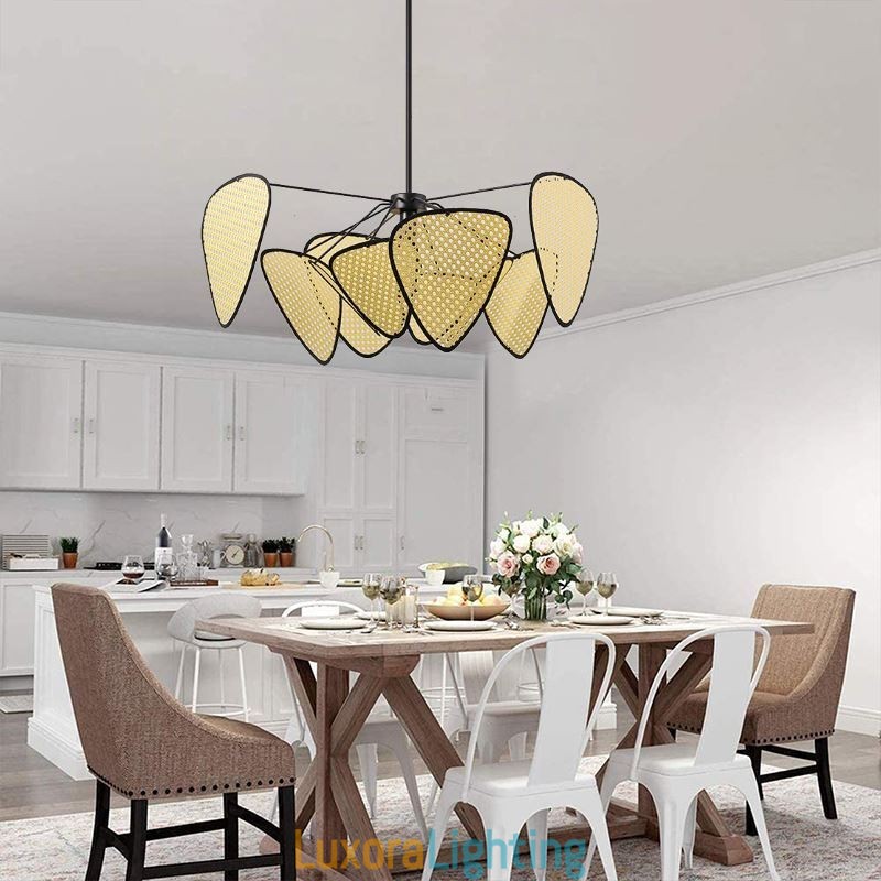 Designer Touch Decorative Pendant Light Natural Simple Hand Weaved Ceiling Lamp