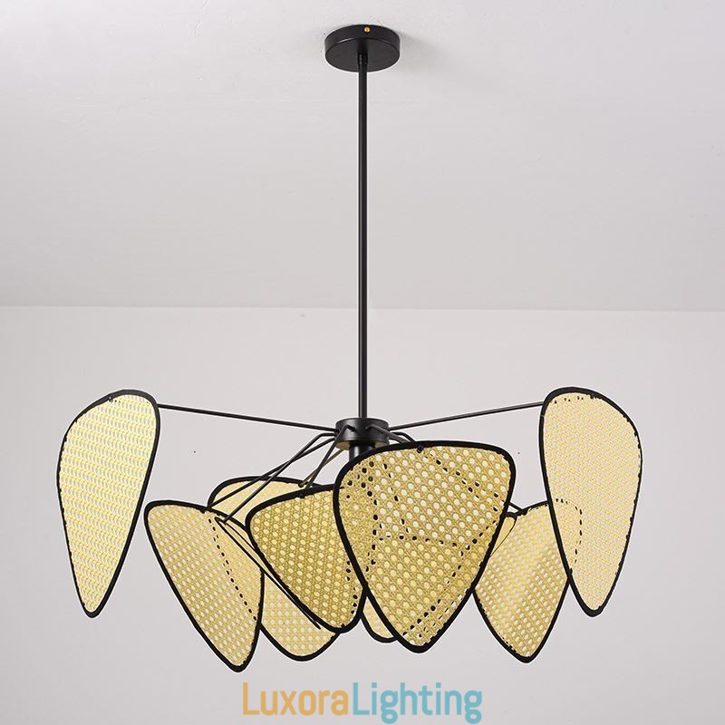 Designer Touch Decorative Pendant Light Natural Simple Hand Weaved Ceiling Lamp
