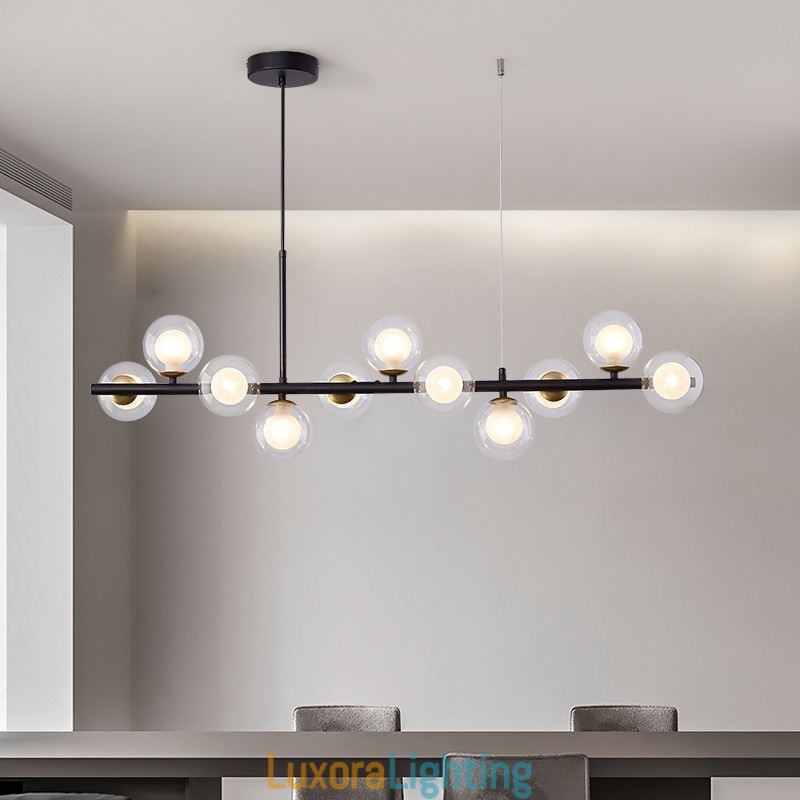 Designer Touch Decorative Pendant Light Magic Beans Molecular Glass Ceiling Light