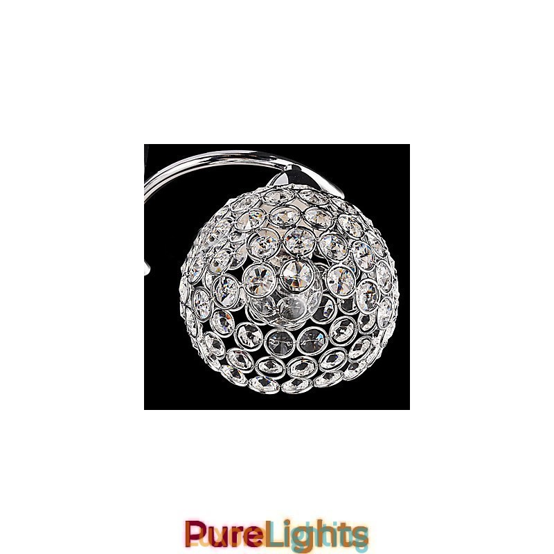 Designer Touch Decorative Modern Contemporary Crystal Electroplated Metal Pendant Light Flush Mount