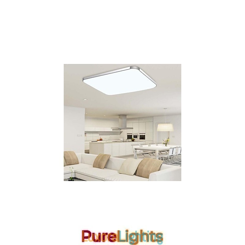 Designer Touch Decorative Modern Contemporary Electroplated Metal Flush Mount