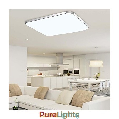 Designer Touch Decorative Modern Contemporary Electroplated Metal Flush Mount