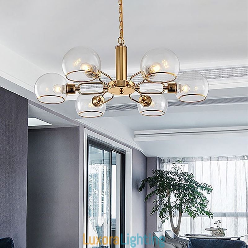 Designer Touch Decorative Glass Pendant Light Modern Minimalist Wrought Iron Ceiling Light