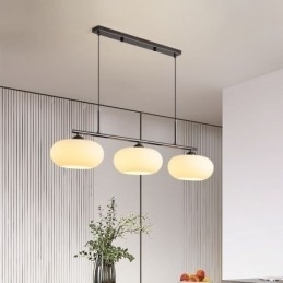 Designer Touch Decorative Nordic Glass Pendant Light Creative Wrought Iron Ceiling Light