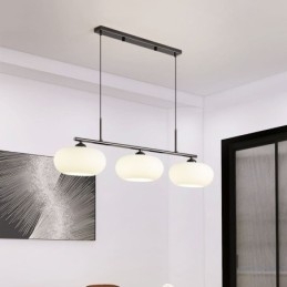 Designer Touch Decorative Nordic Glass Pendant Light Creative Wrought Iron Ceiling Light