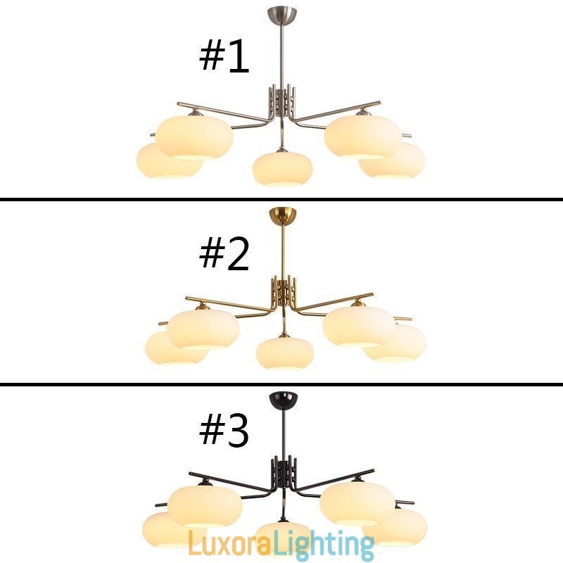 Designer Touch Decorative Nordic Glass Pendant Light Creative Wrought Iron Ceiling Light