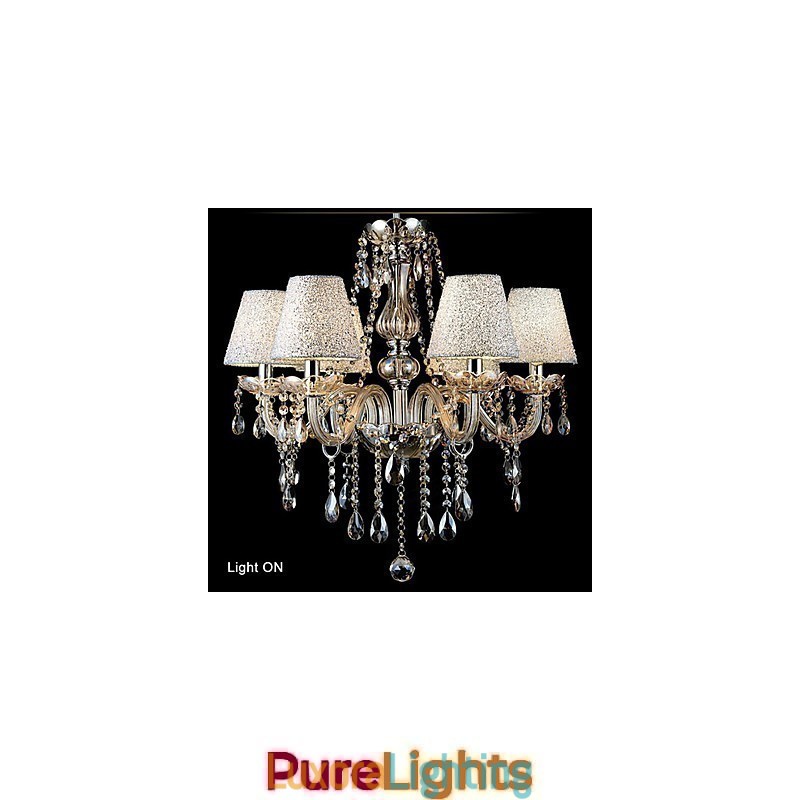 Designer Touch Decorative Modern Contemporary Classic Vintage Crystal Electroplated Glass Chandelier
