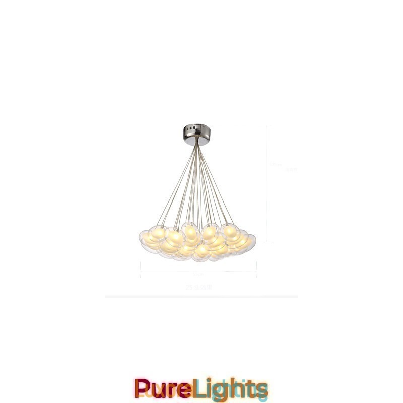Designer Touch Decorative Chandelier 22 Lights G4 Retrofit Modern Contemporary