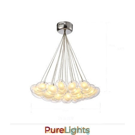 Designer Touch Decorative Chandelier 22 Lights G4 Retrofit Modern Contemporary