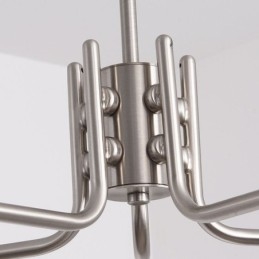 Designer Touch Decorative Nordic Glass Pendant Light Creative Wrought Iron Ceiling Light