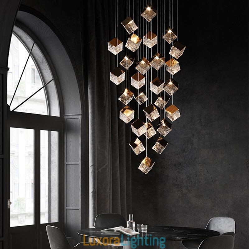 Designer Touch Decorative Creative Glass Pendant Light Pavilion Ceiling Lights