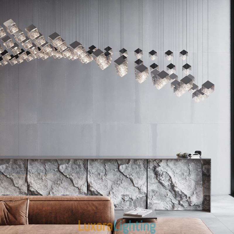 Designer Touch Decorative Creative Glass Pendant Light Pavilion Ceiling Lights