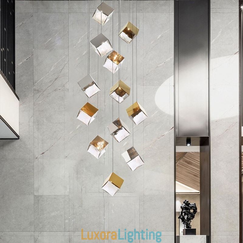 Designer Touch Decorative Creative Glass Pendant Light Pavilion Ceiling Lights