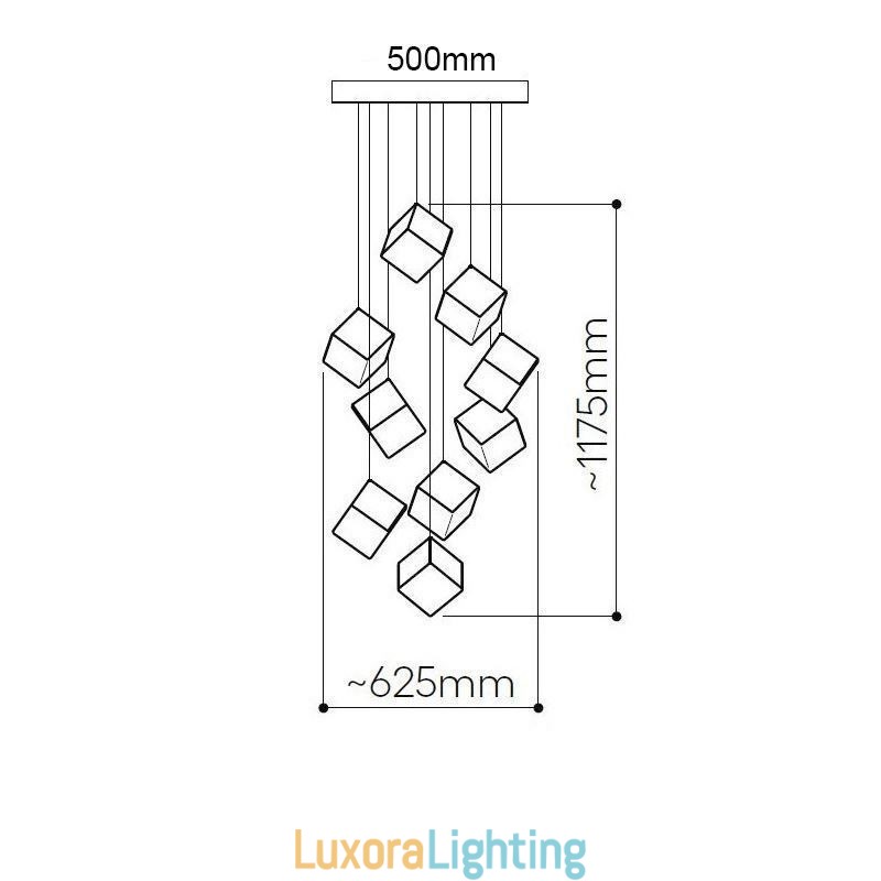 Designer Touch Decorative Creative Glass Pendant Light Pavilion Ceiling Lights